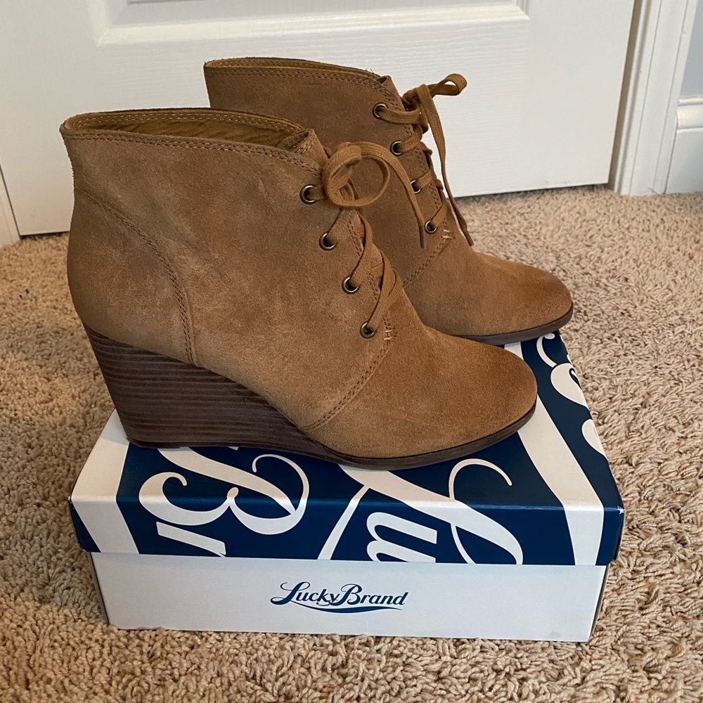 Lucky brand swayze booties
